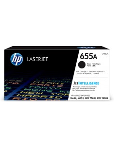 HP 655A Black Original LaserJet Toner Cartridge