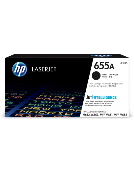 HP 655A Black Original LaserJet Toner Cartridge