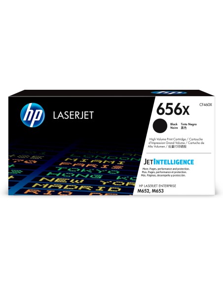 HP 656X High Yield Black Original LaserJet Toner Cartridge
