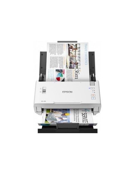 Epson DS-410 Sheet-fed scanner 600 x 600 DPI A4 Black, White