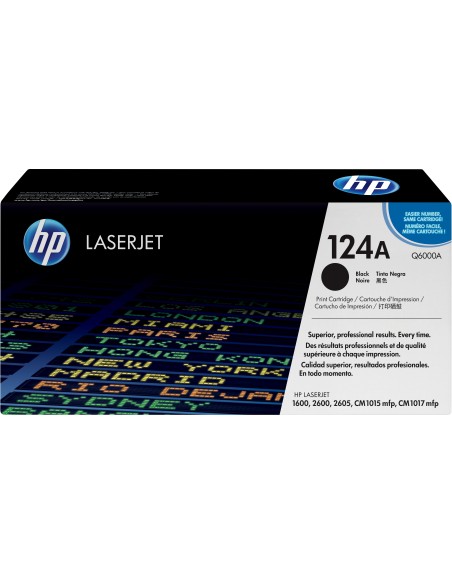 HP 124A Black Original LaserJet Toner Cartridge