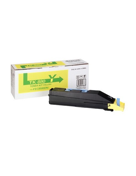 KYOCERA TK-880Y toner cartridge 1 pc(s) Original Yellow