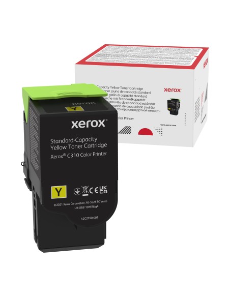 Xerox Genuine ® C310 Color Printer C315 Color Multifunction Printer Yellow Standard capacity Toner Cartridge (2000 Pages) -